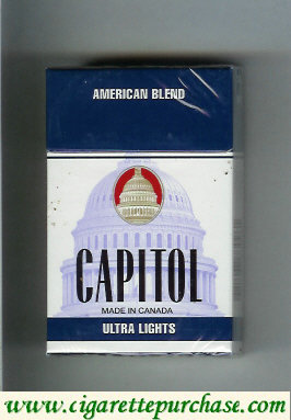 Capitol Ultra Lights cigarettes American Blend